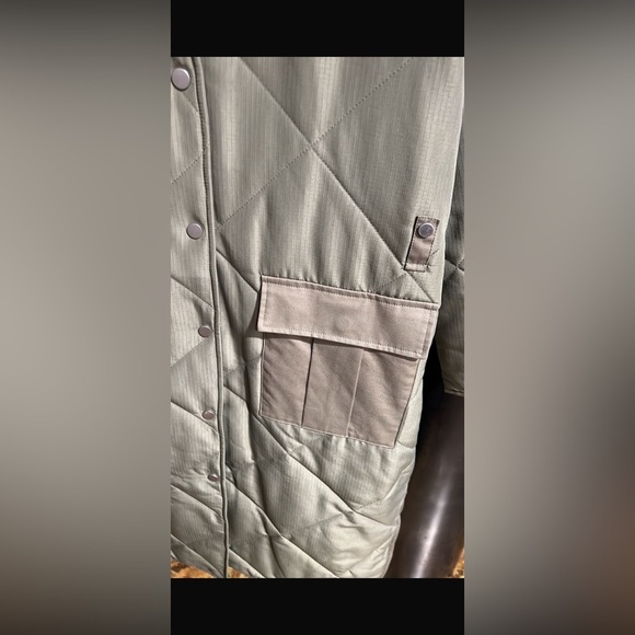 NWT 2nd day Olive Quilted Women's Coat|size EU40 - Picture 7 of 9